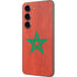 Morocco Flag Distressed Galaxy S23 Skin